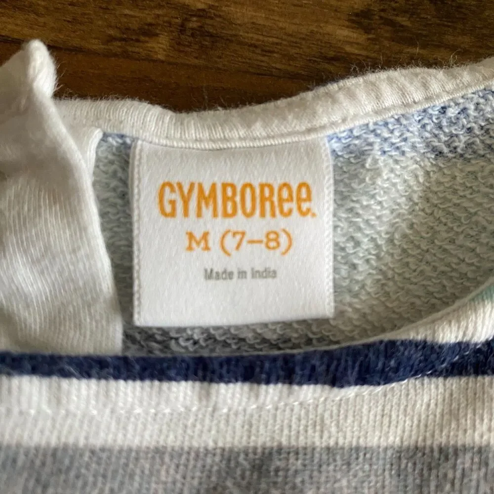Gymboree Striped Sweatshirt Dress Girls' M(7-8)